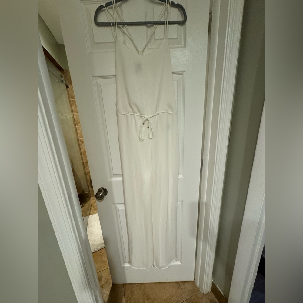 White jumpsuit
